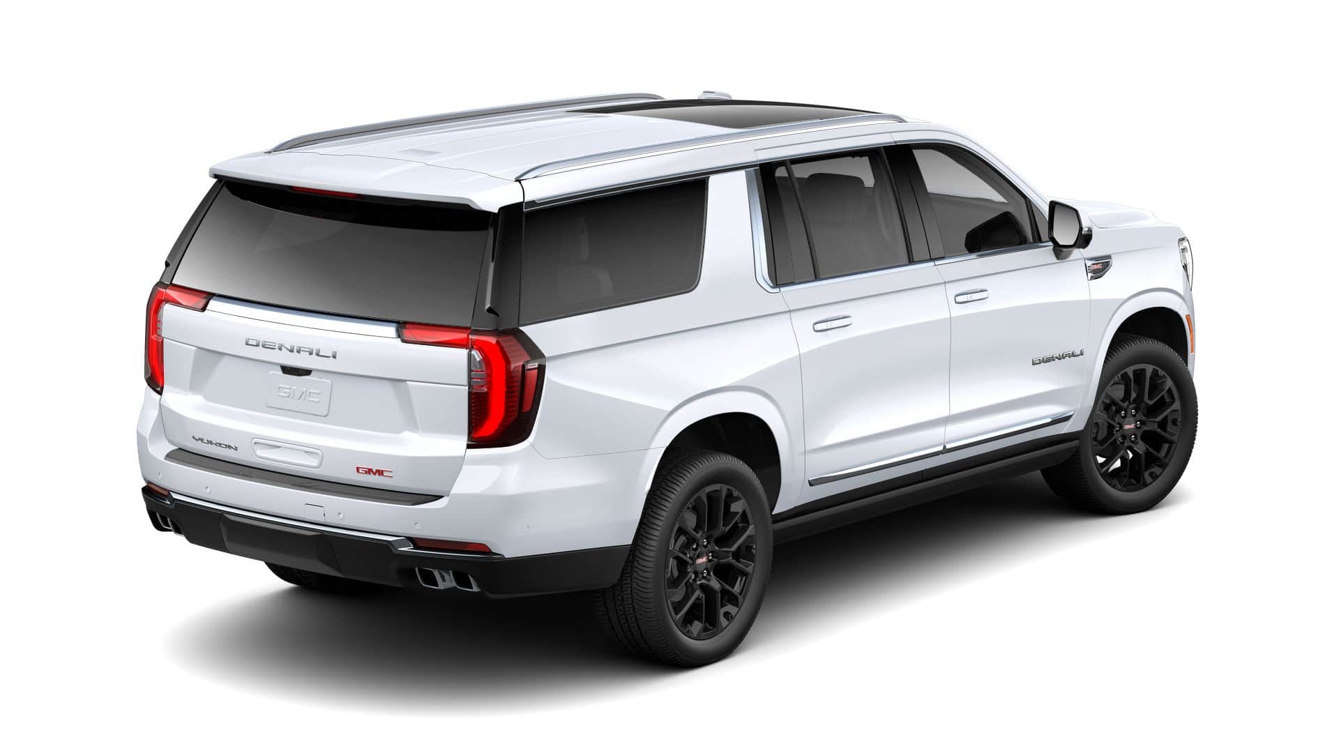 2026 GMC Yukon XL — rear three-quarter view