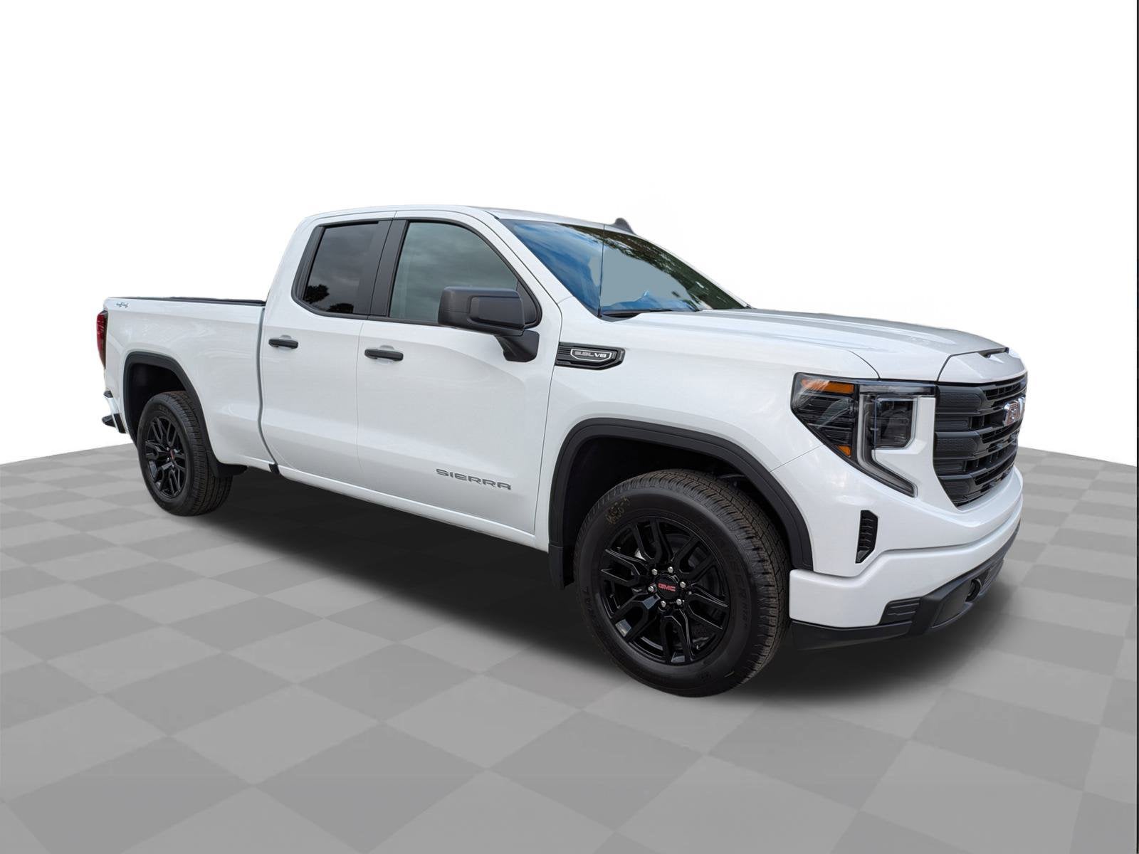 2026 GMC Sierra 1500 Pro in Summit White — front three-quarter view