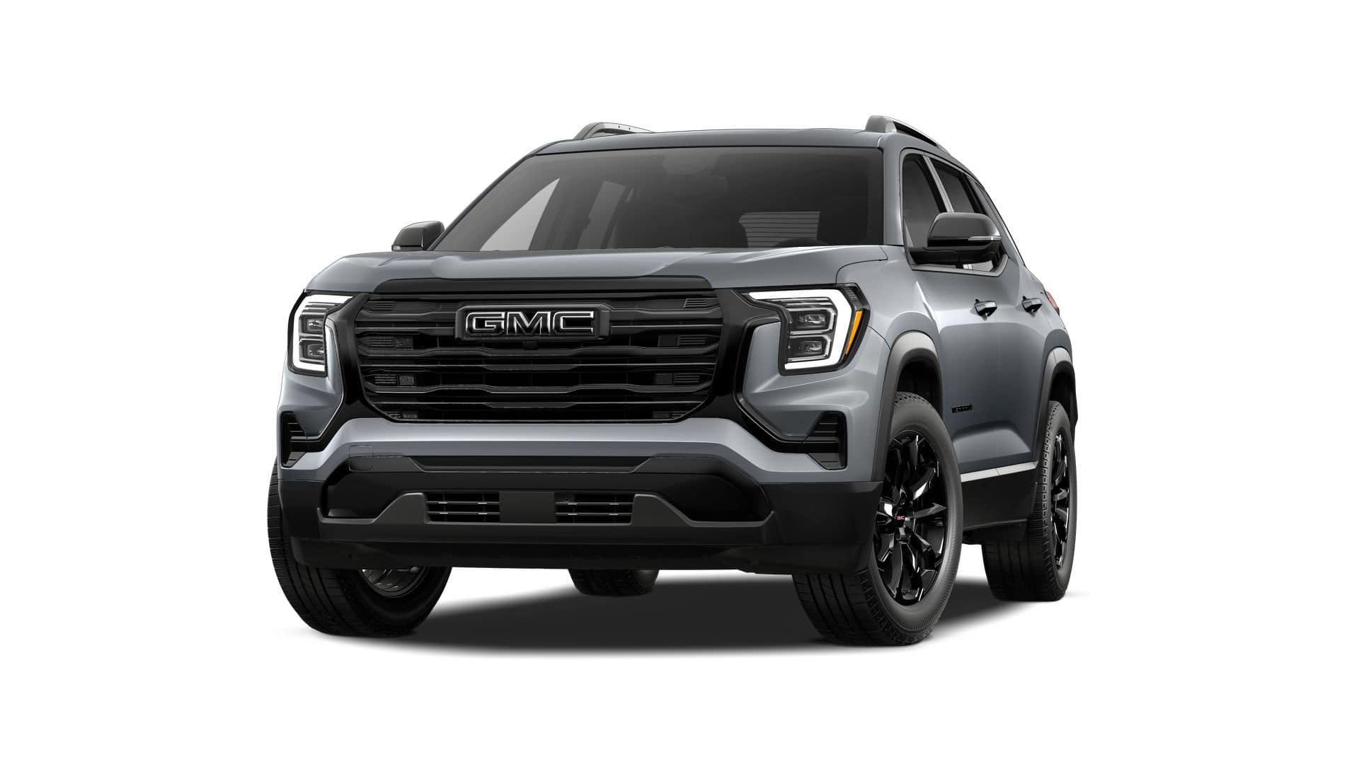 2027 GMC Terrain FWD Elevation in Sterling Metallic — front three-quarter view