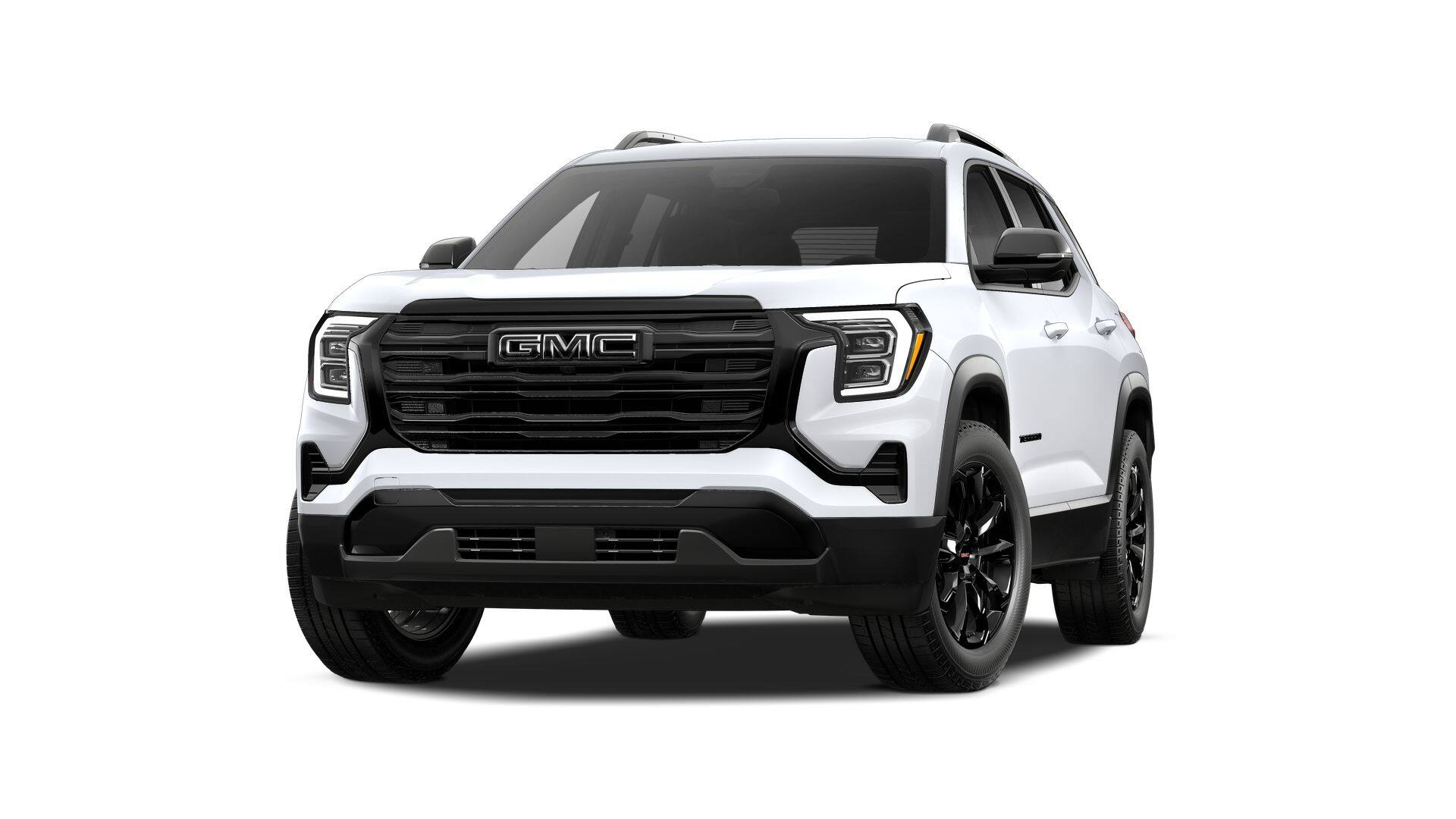 2027 GMC Terrain FWD Elevation in Summit White — front three-quarter view