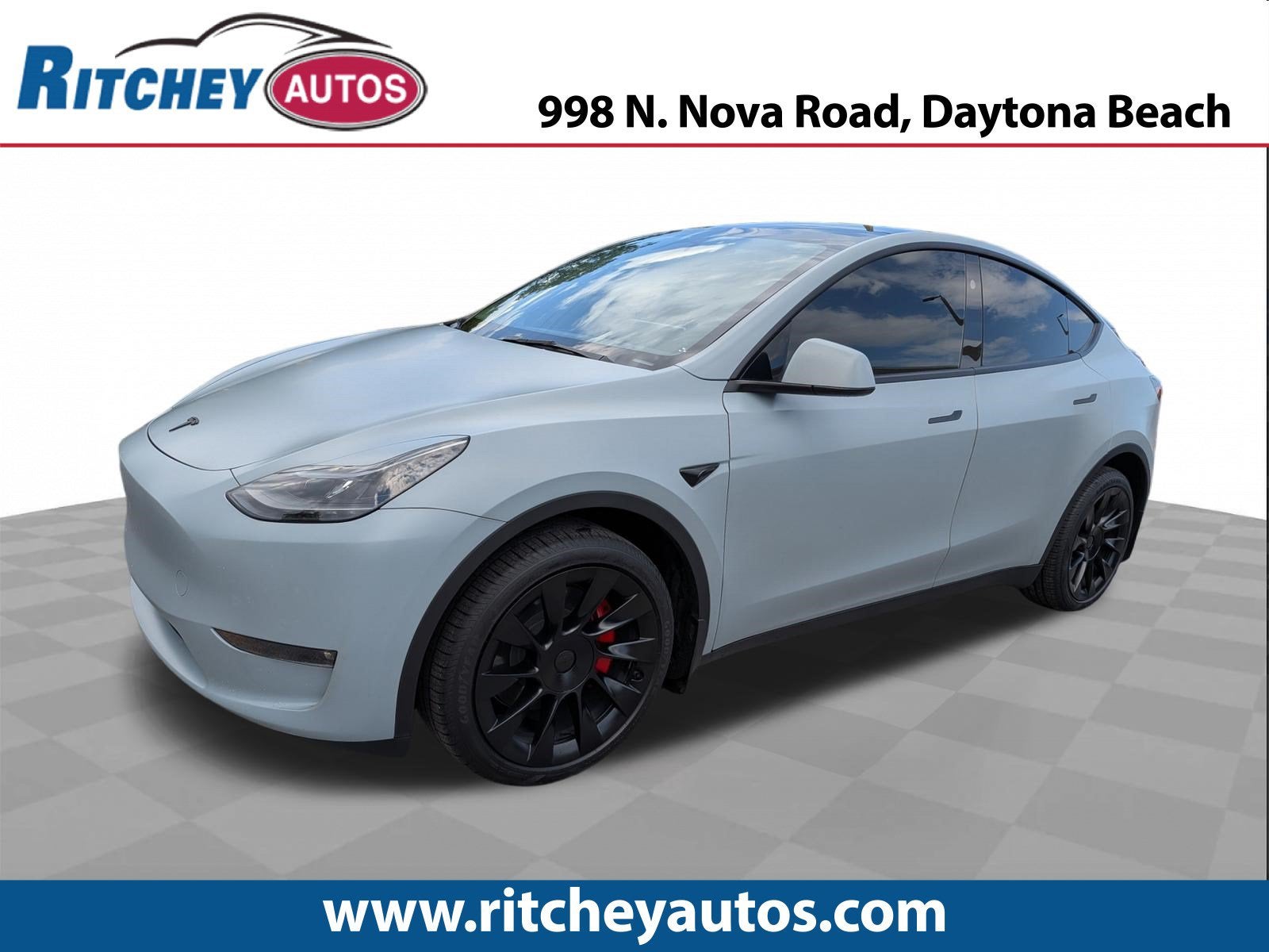2023 Tesla Model Y Long Range in Other — front three-quarter view