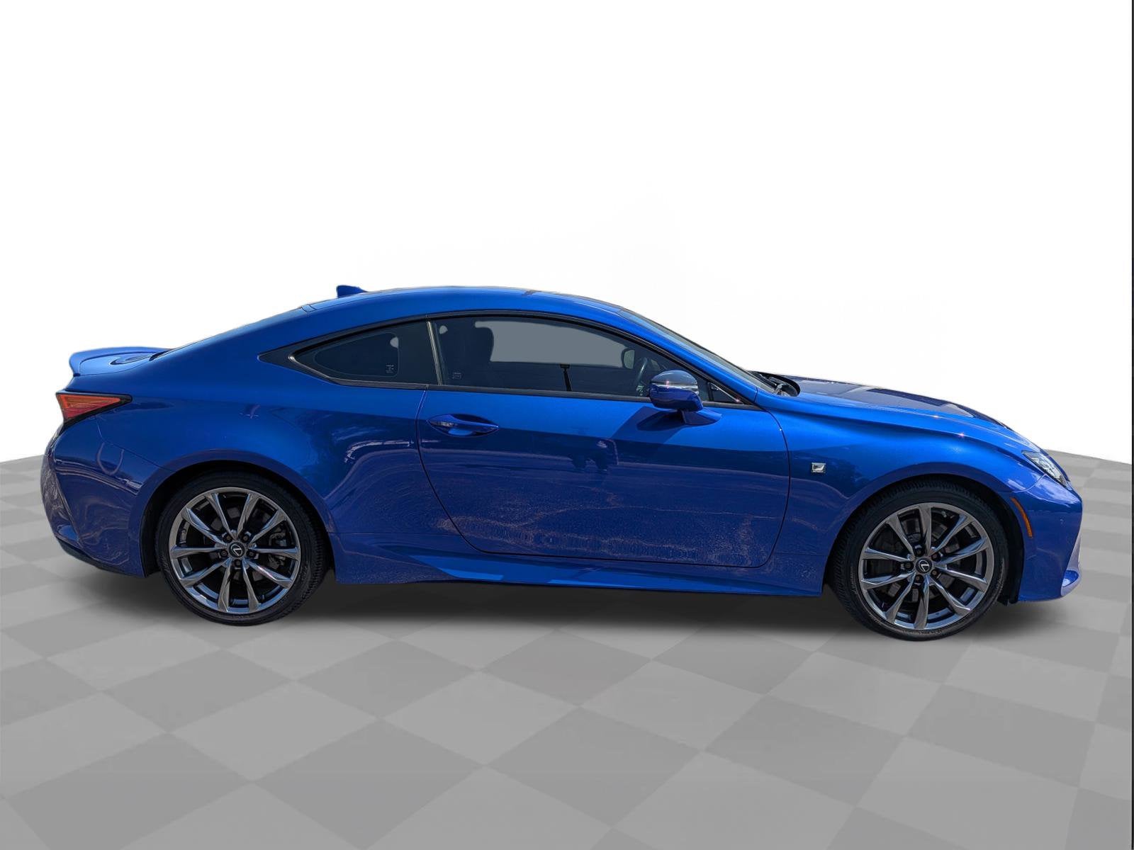 2022 Lexus RC 350 — rear three-quarter view