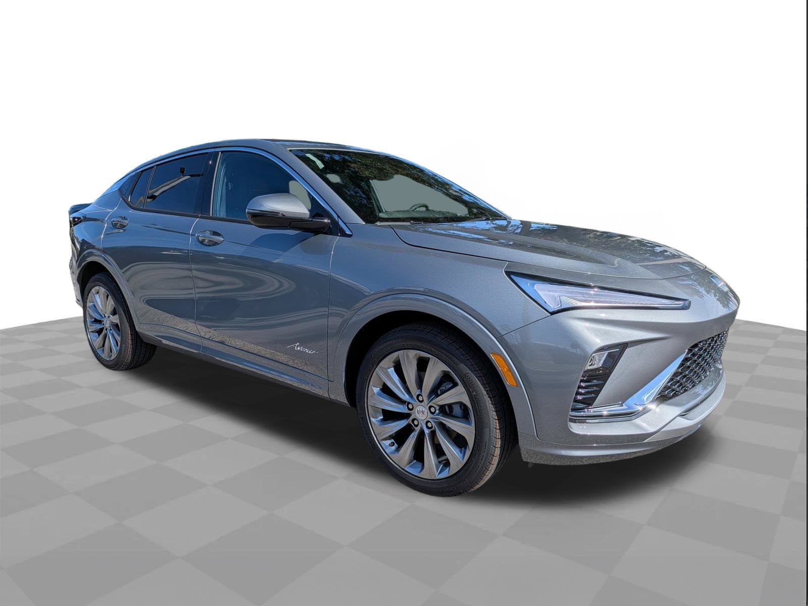 2026 Buick Envista Avenir in Moonstone Gray Metallic — front three-quarter view